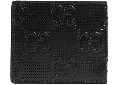 gucci embossed wallet|fake gucci wallet.